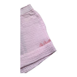 Saint Barth Short Tinta Unita con Elastico In Vita per Bambina MEAVEJR ROSA SAINT BARTH 
