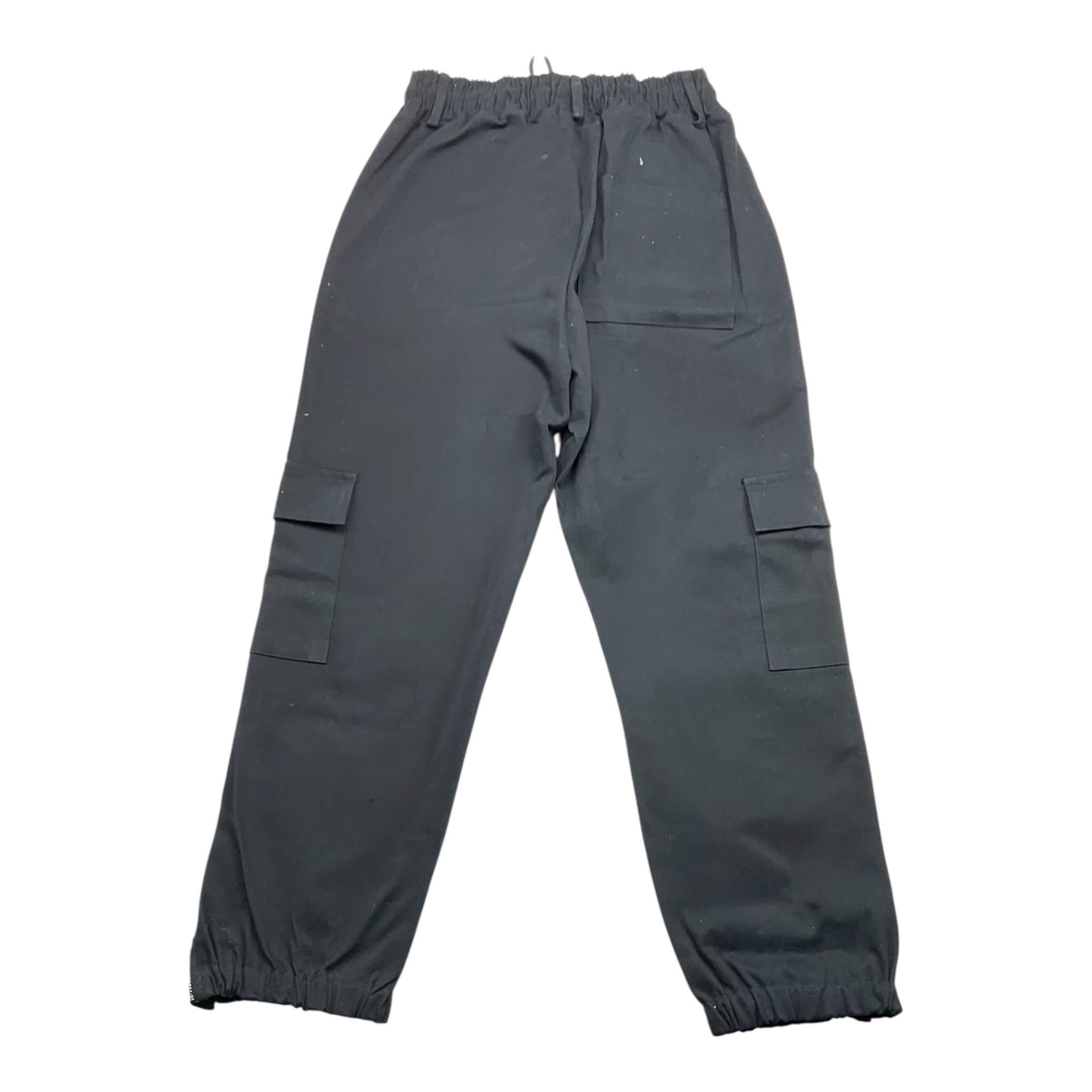 NEVER TOO pantalone tinta unita con elastico in vita Nero per Bambino NT2084RX NERO NEVER TOO 