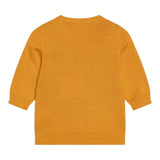 NAME.IT maglia girocollo tinta unita con ricamo animale Senape per Neonato 13233122 SENAPE NAME.IT 