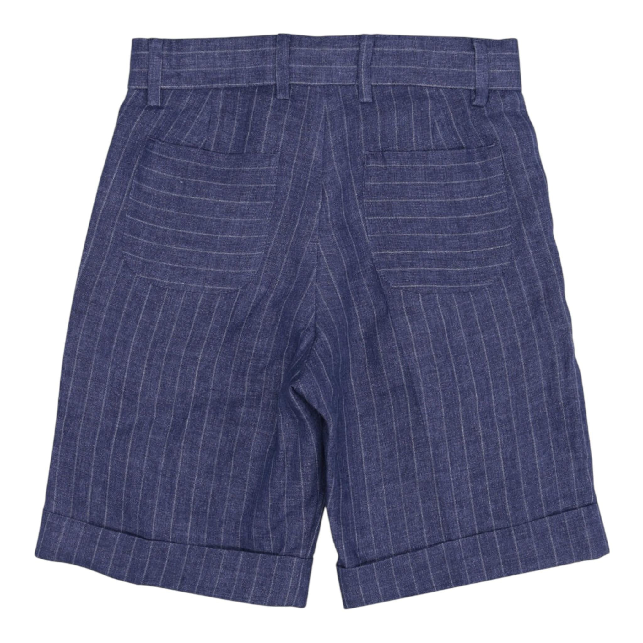 Fay Bermuda Tinta Unita Fantasia A Righe per Neonato FW6Q29N BLU FAY 