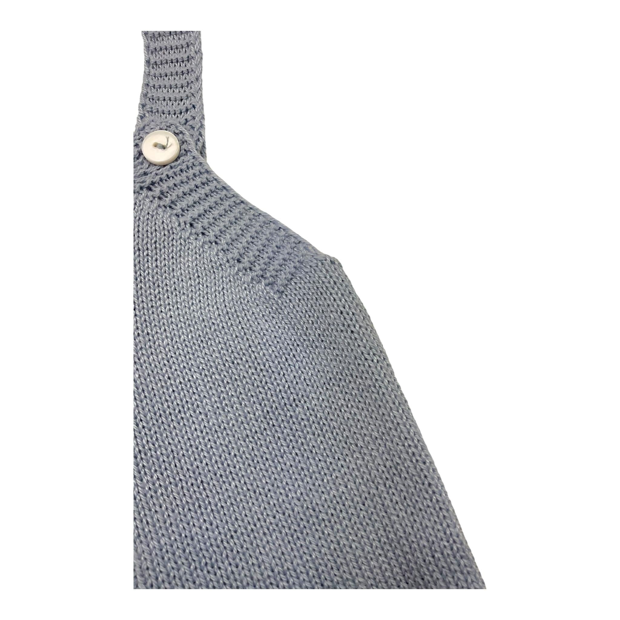 Juliana Completo 2 Pezzi Camicia-Salopette per Neonato 24200 BIANCO/AZZURRO JULIANA 