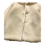 MARTIN ARANDA cappotto tinta unita con colletto Panna per Neonato L030 PANNA MARTIN ARANDA 