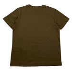 DSQUARED2 t-shirt girocollo tinta unita con stampa in contrasto Verde per Bambino DQ2464X VERDE DSQUARED2 