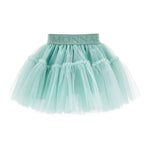 Monnalisa Gonna Tinta Unita In Tulle per Neonata 37EGON VERDE MONNALISA 