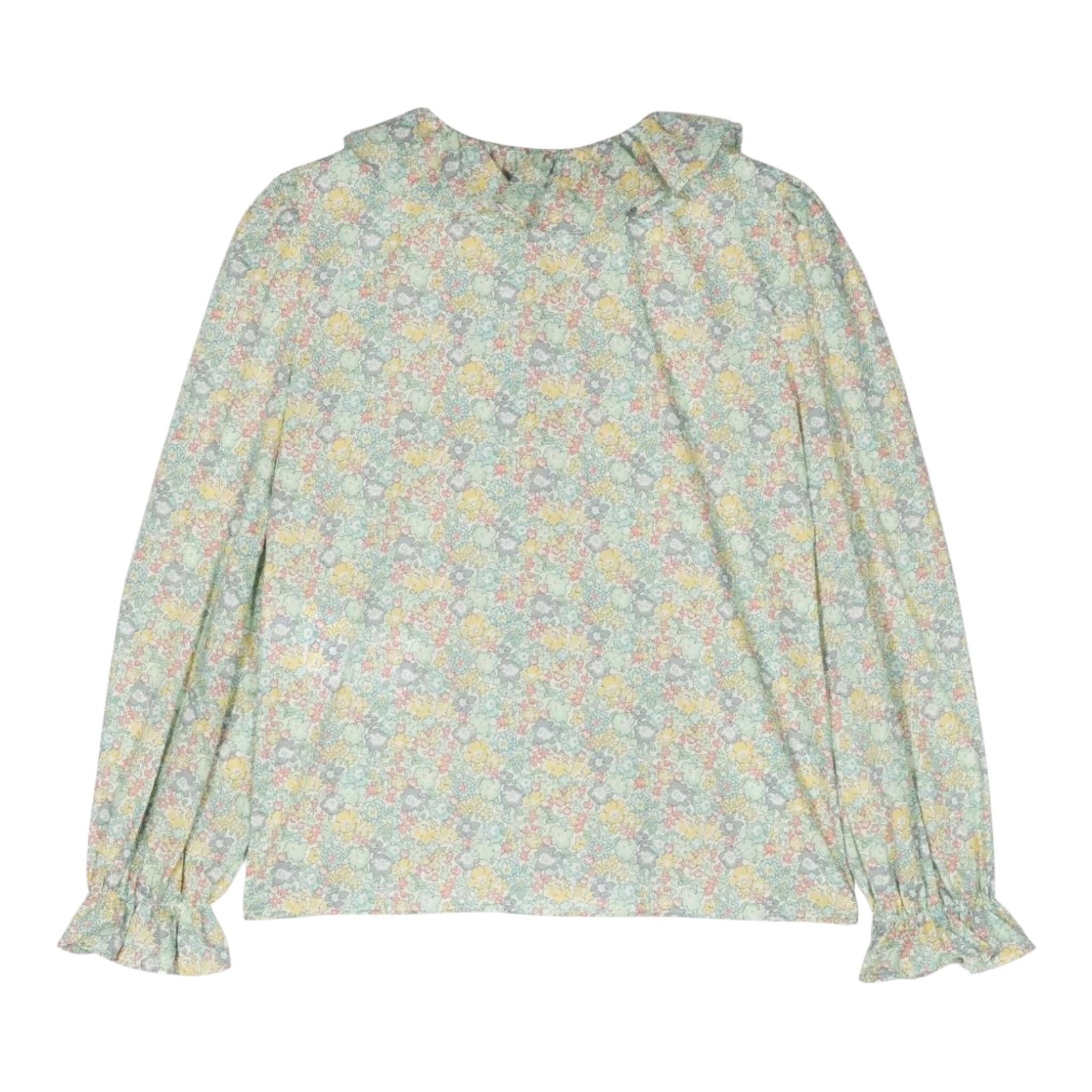 PHILOSOPHY camicia tinta unita con fantasia fiori Bianco per Bambina PFCA006 BIANCO PHILOSOPHY 