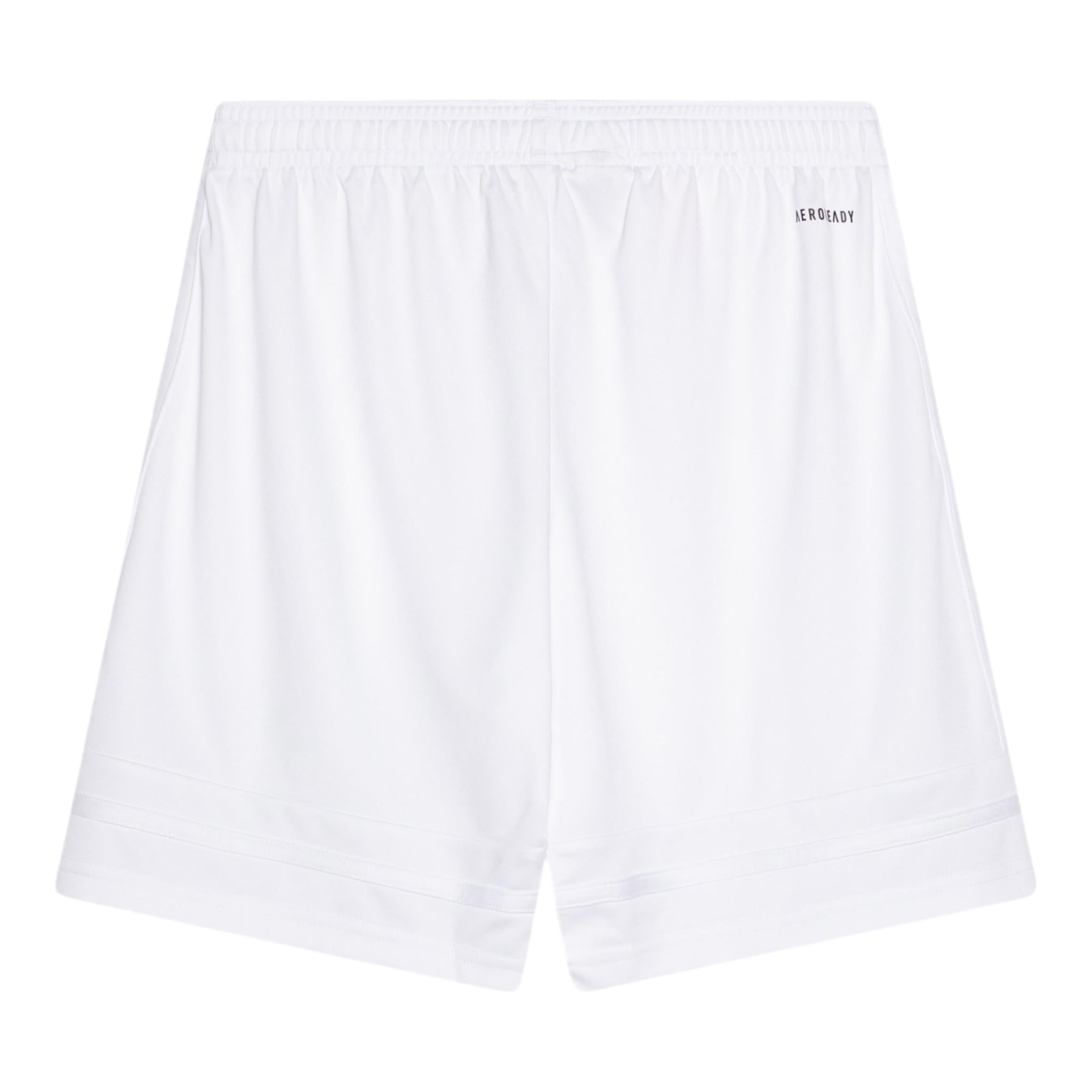 Adidas Bermuda Tinta Unita con Logo per Bambino JJ2423 BIANCO Adidas 