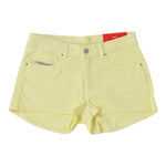 Diesel Short Tinta Unita con Girovita Regolabile per Bambina J01274 GIALLO DIESEL 