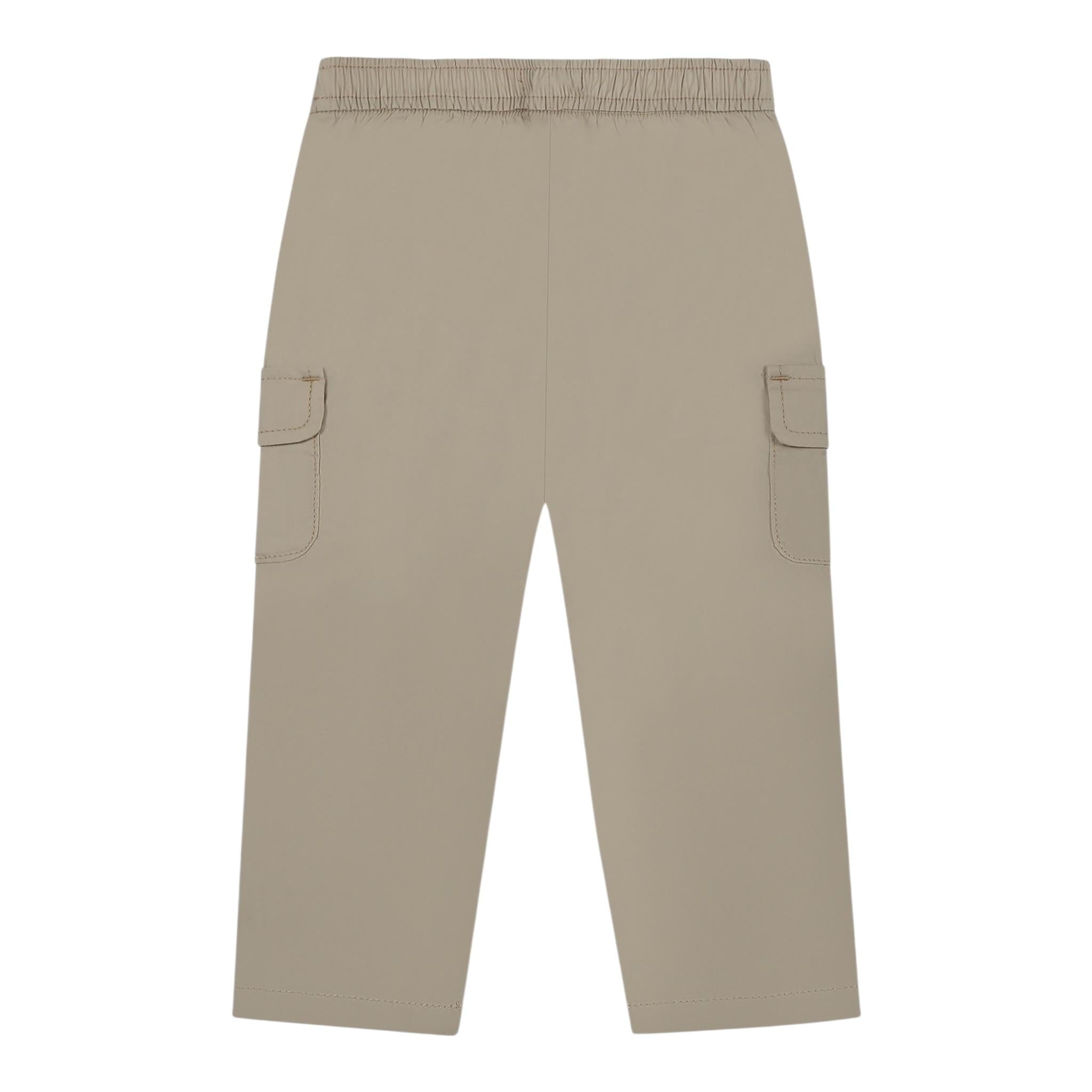 Tommy Hilfiger Pantalone Tinta Unita con Elastico In Vita per Neonato KN0KN01956 BEIGE TOMMY HILFIGER 