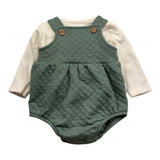 CALAMARO completo 2 pezzi camicia-pagliaccetto Verde per Neonato 11053 VERDE CALAMARO 