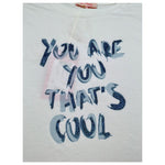 Imperial T-Shirt Girocollo Tinta Unita con Stampa per Bambina MB57030G75 BIANCO IMPERIAL 