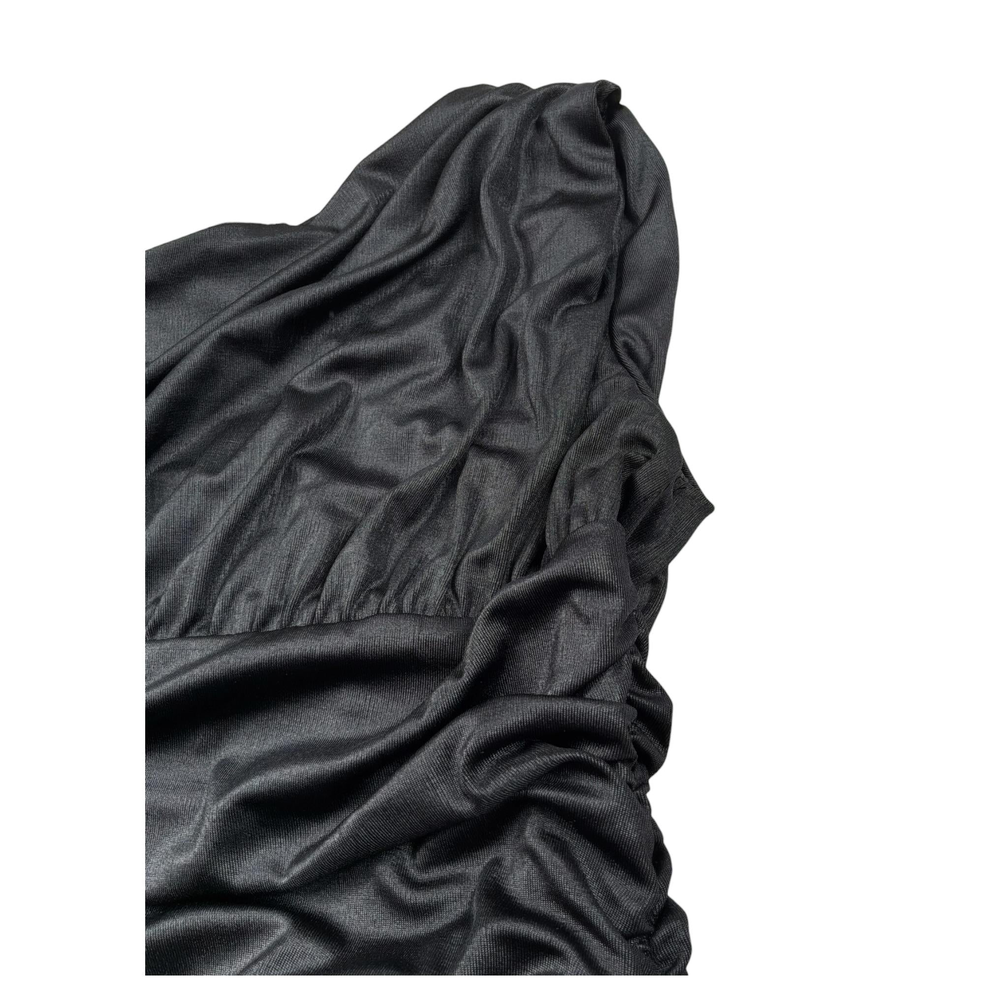 Fun & Fun Body Tinta Unita Monospalla per Bambina FNCJBD01012X NERO FUN & FUN 