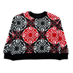 Just Cavalli Felpa Chiusa Girocollo Stampa Fantasia per Neonato JIP26053FE NERO JUST CAVALLI 