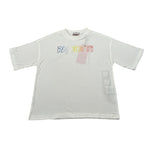 Cesare Paciotti T-Shirt Girocollo tinta unita con Stampa Bianco per Bambino TSP5102J BIANCO CESARE PACIOTTI 