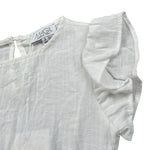 Magil Top Girocollo Tinta Unita per Bambina HN21000 BIANCO MAGIL 