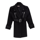 LIU JO cappotto tinta unita con bottoni Nero per Bambina GF4171X NERO LIU JO 