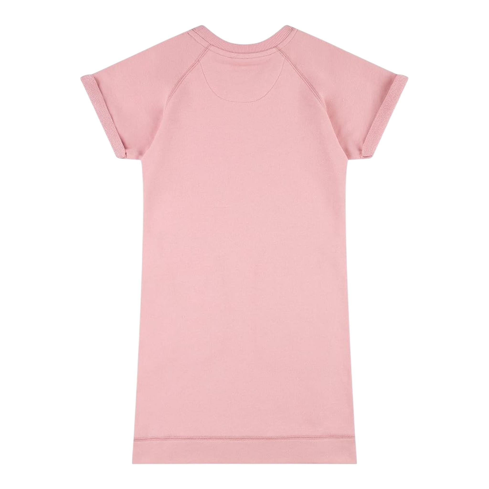 Levi'S Abito Tinta Unita Girocollo con Stampa per Bambina 4EH210 ROSA LEVI'S 