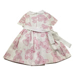 Peuterey Abito Mezza Manica Tinta Unita con Stampa Orsi per Neonata PTG1346 BIANCO PEUTEREY 