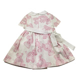 Peuterey Abito Mezza Manica Tinta Unita con Stampa Orsi per Neonata PTG1346 BIANCO PEUTEREY 