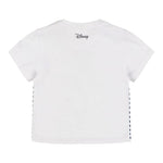 Saint Barth T-Shirt Girocollo Tinta Unita con Stampa Minnie per Bambina ELLYM BIANCO SAINT BARTH 