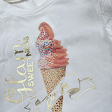 Liu Jo Completo 2 Pezzi T-Shirt-Gonna Bicolore per Neonata HA1085 BIANCO/ROSA LIU JO 