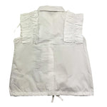 Met Camicia Giromanica Tinta Unita per Bambina ME368 BIANCO MET 