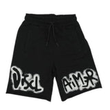 Disclaimer Bermuda tinta unita con Stampa Nero per Bambino 25EDK58412XX NERO DISCLAIMER 