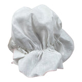 La Stupenderia Cappello Tinta Unita con Fiocco per Neonata TBCP54 BIANCO LA STUPENDERIA 