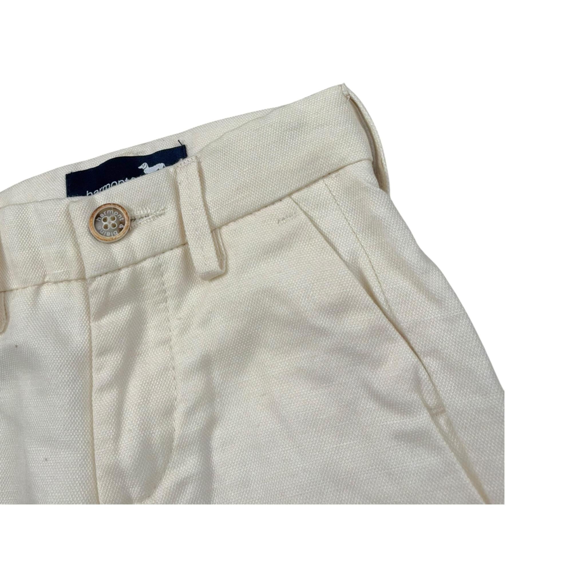 Harmont & Blaine Pantalone Tinta Unita con Girovita Regolabile per Neonato 232TJW002 BEIGE HARMONT & BLAINE 