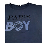 Monnalisa Felpa Chiusa Girocollo Tinta Unita con Stampa per Bambino 256608 BLU MONNALISA 