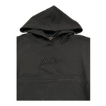 Liu Jo Felpa Chiusa Tinta Unita con Cappuccio E Logo per Bambina GA3037 NERO LIU JO 