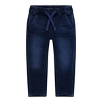 Guess Jeans Tinta Unita con Elastico In Vita per Bambino N5RA05D5FQ0X BLU GUESS 