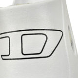 Diesel Ciabatte Tinta Unita con Logo per Bambino BC0560 BIANCO DIESEL 