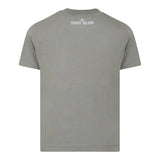 Stone Island T-Shirt Girocollo Tinta Unita con Logo per Bambino K1S162100012 VERDE STONE ISLAND 
