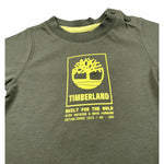 Timberland T-Shirt tinta unita con Stampa Verde per Neonato T60100 VERDE TIMBERLAND 
