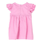 Liu Jo Abito Mezza Manica Tinta Unita con Applicazioni Ciliegie per Neonata HA5025 ROSA LIU JO 