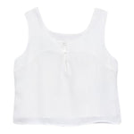 Abel & Lula Camicia Giromanica Tinta Unita per Bambina 5150 BIANCO ABEL & LULA 