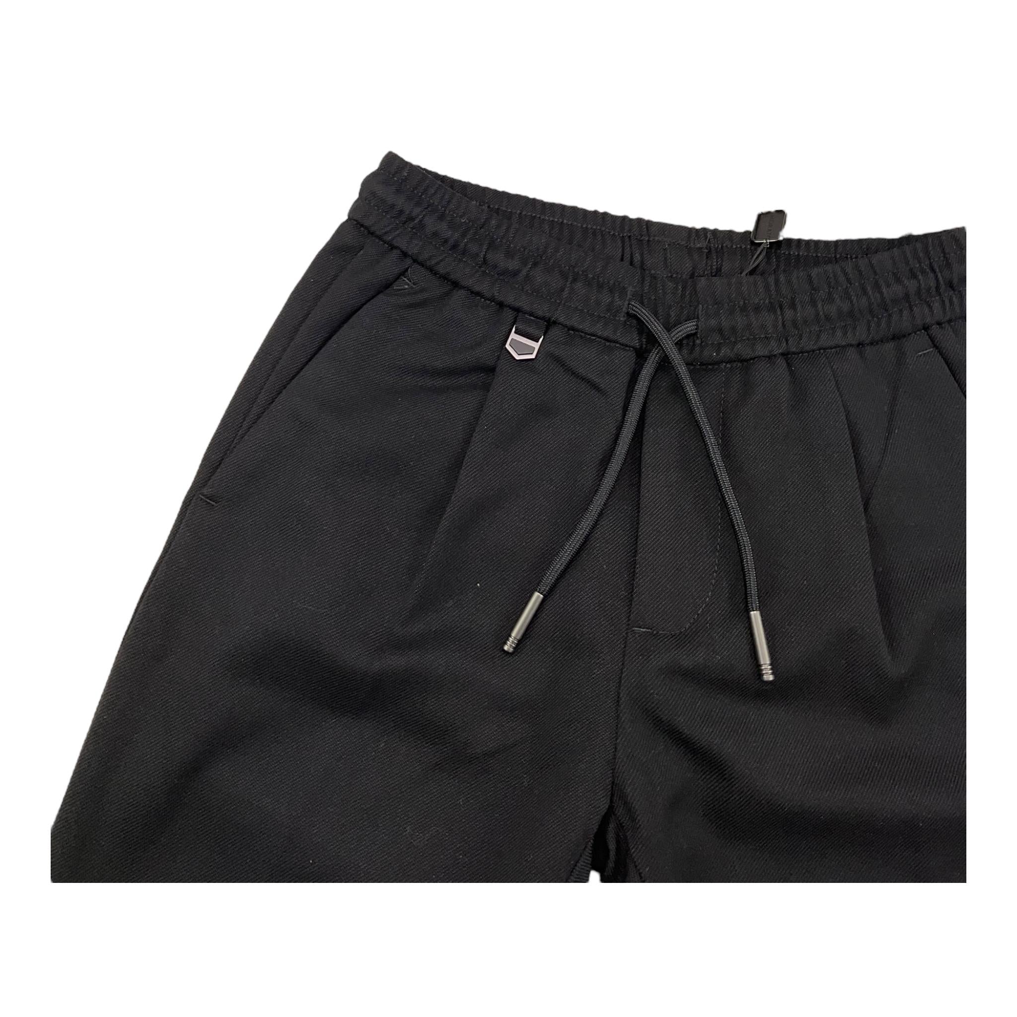 ANTONY MORATO pantalone tinta unita con elastico in vita Nero per Bambino TR00231 NERO ANTONY MORATO 
