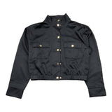 Michael Kors Giacca A Vento Tinta Unita per Bambina R30326 NERO MICHAEL KORS 