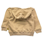 Superculture Felpa Tinta Unita con Cappuccio per Bambina FELPACAP SABBIA SUPERCULTURE 