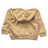 Superculture Felpa Tinta Unita con Cappuccio per Bambina FELPACAP SABBIA SUPERCULTURE 