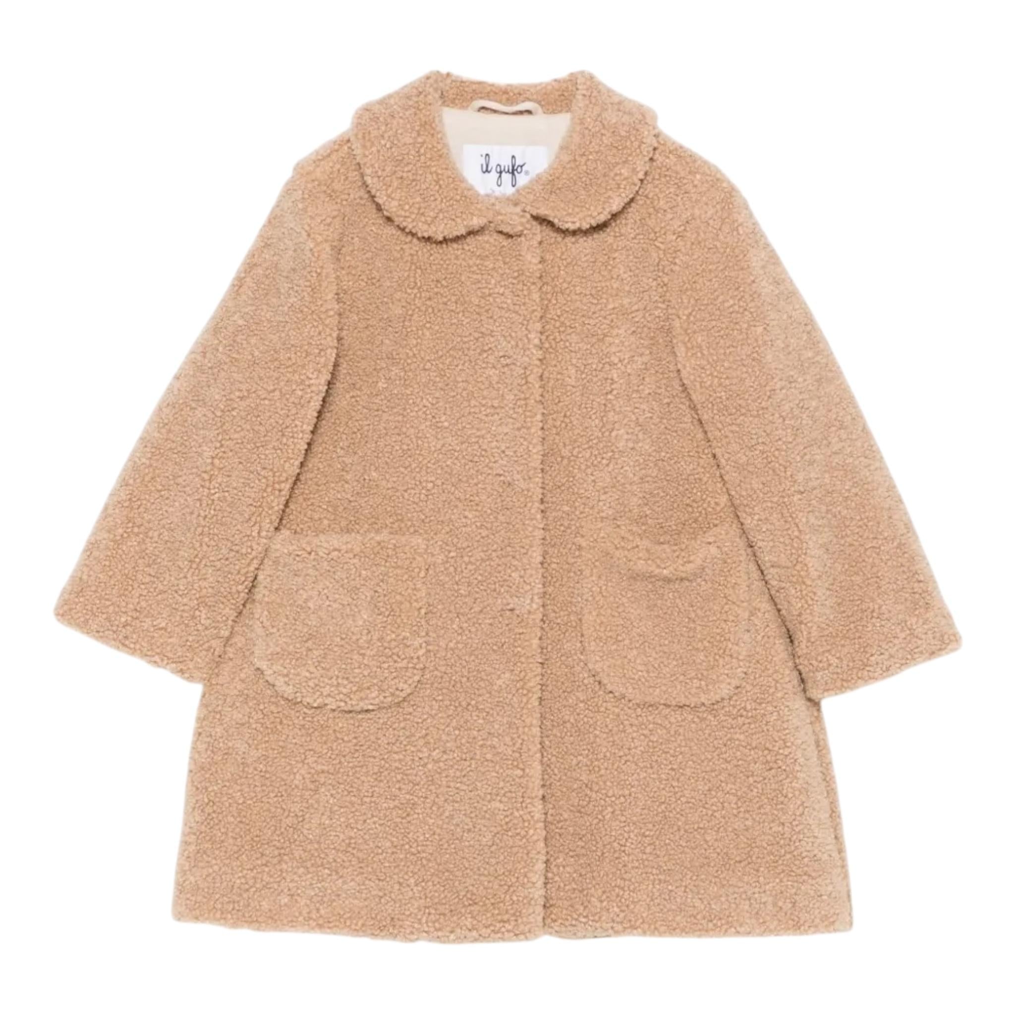 IL GUFO cappotto modello teddy tinta unita Beige per Neonato A24GP346PE015 BEIGE IL GUFO 