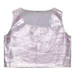 Diesel Top Giromanica Tinta Unita con Logo per Bambina J02169 ROSA DIESEL 