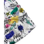 Cesare Paciotti Costume Modello Box Tinta Unita con Stampa per Bambino BXP5102J BIANCO CESARE PACIOTTI 