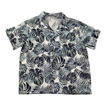 M+E' Camicia Mezza Manica Stampa Fantasia per Bambino UEM0542 BLU M+E' 