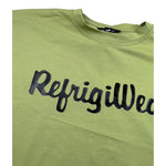 Refrigiwear T-Shirt Girocollo Tinta Unita Modello Crop per Bambina RWG640 VERDE REFRIGIWEAR 