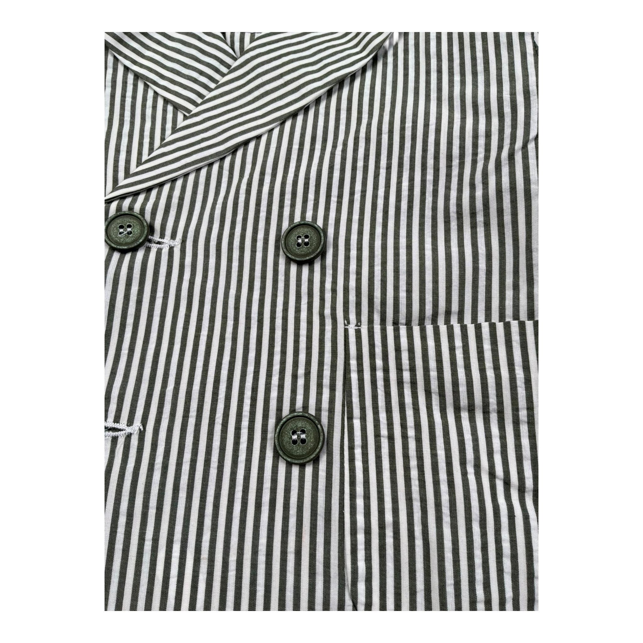 Il Gufo Giacca Fantasia A Righe per Bambino P25GB107C1080 VERDE IL GUFO 