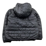 Emc Giubbino Tinta Unita con Cappuccio E Zip per Bambina AV1156 NERO EMC 