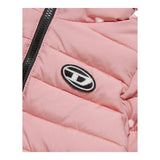 DIESEL giubbino con zip e cappuccio tinta unita Rosa per Neonata K00401 ROSA DIESEL 