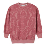 Etro Felpa Tinta Unita Girocollo con Stampa per Bambina GW4P00F0194 ROSA ETRO 