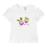 Mayoral Completo 3 Pezzi T-Shirt- 2 Leggins per Neonata 1740 BIANCO MAYORAL 